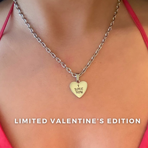 I Love You Heart Necklace (Valentine's Edition)