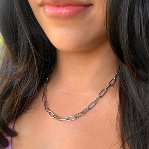 Paperclip Chain Necklace