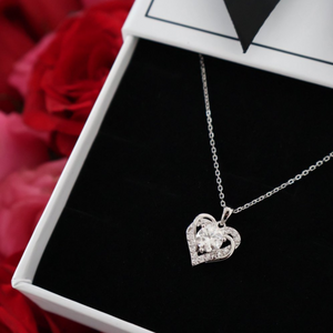 Amor Eternal Moissanite Heart Necklace