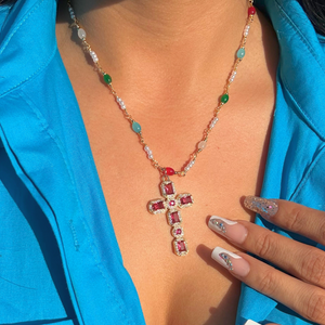 Gabriella Cross Necklace