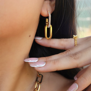 Gold Loop Earrings