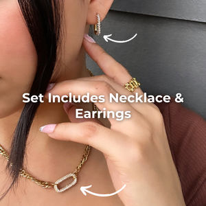 Embrace Me Necklace & Earring Set