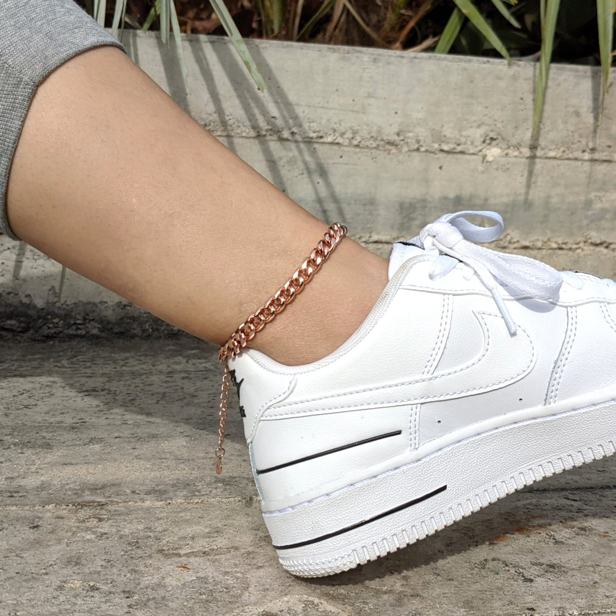 Cuban Link Anklet