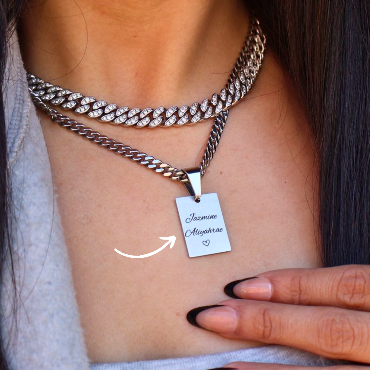 Custom Engraved Necklace