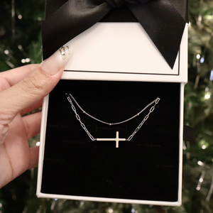 Eternity Cross Bracelet