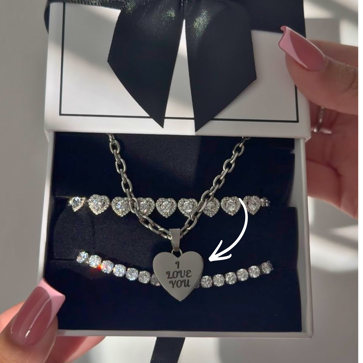 I Love You Heart Necklace (Valentine's Edition)