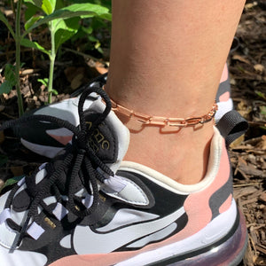 Paperclip Anklet