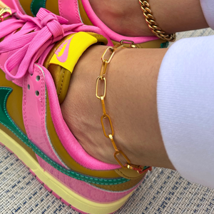 Paperclip Anklet