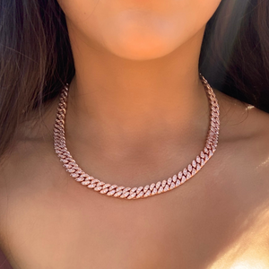 Cuban Link Jeweled Necklace