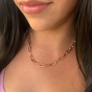 Paperclip Chain Necklace 