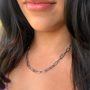 Paperclip Chain Necklace 