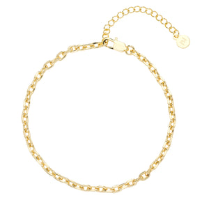 Gold Link Anklet 