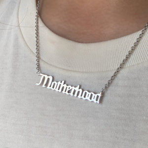 Motherhood Necklace Silver